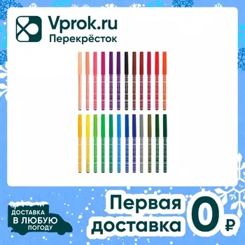 Фломастеры Brauberg Premium 24 цвета. Доставим до двери!