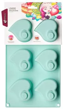 Форма для выпечки Apollo Lovers мятная