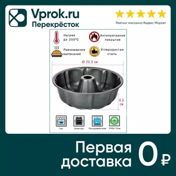 Форма для выпечки Termico 25.3*8.5см. Доставим до двери!