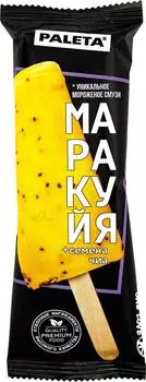 Фруктовый лед Paleta Маракуйя и семена чиа 70г
