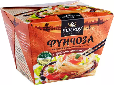 Фунчоза Sen Soy под китайским устричным соусом 125г