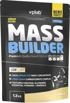 Гейнер Vplab Mass Builder ваниль 1.2кг