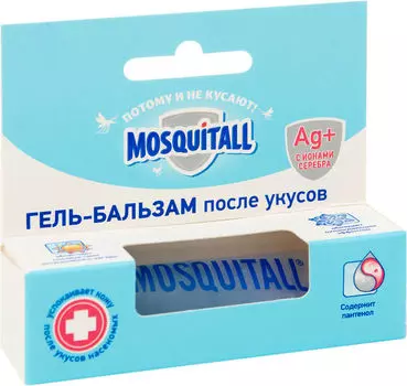 Гель-бальзам Mosquitall после укусов 10мл