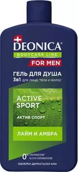 Гель для душа Deonica For Men Active Sport 750мл