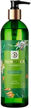 Гель для душа Floristica Майорка алоэ апельсин Глубокое увлажнение 345мл