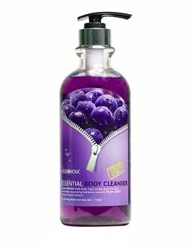 Гель для душа Food A Holic с экстрактом винограда 750мл