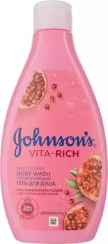 Гель для душа Johnsons Body Care Преображающий с ароматом граната 250мл