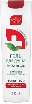 Гель для душа Красная Линия Защитный с маслом чайного дерева 250мл