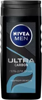 Гель для душа Nivea Men Ultra Carbon 250мл