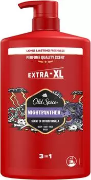 Гель для душа Old Spice Nightpanther 3в1 Шампунь для волос 1л