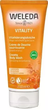 Гель для душа Weleda облепиховый 200мл