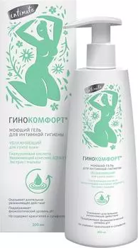 Гель для интимной гигиены Гинокомфорт Увлажнение моющий 200мл