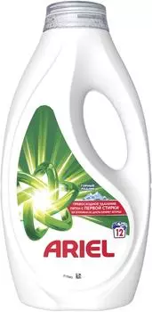 Гель для стирки Ariel Горный родник для белого белья 12 стирок 780мл