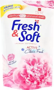 Гель для стирки Lion Thailand Fresh&Soft Сладкий Поцелуй 400мл