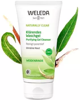 Гель для умывания Weleda очищающий 100мл
