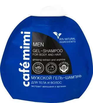 Гель-шампунь Cafe Mimi Men 2в1 100мл