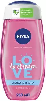 Гель-уход для душа Nivea Свежесть пиона 250мл