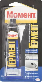 Герметик Момент Гермент санитарный 85мл
