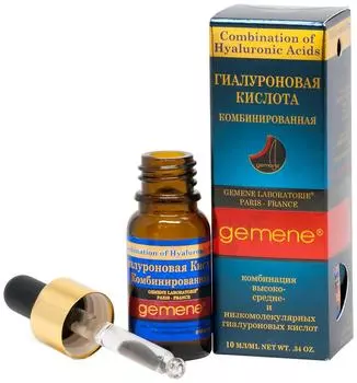 Гиалуроновая кислота Gemene Комбинированная 10мл