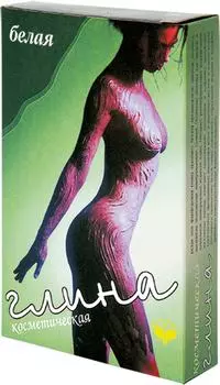 Глина косметическая Артколор белая 100г