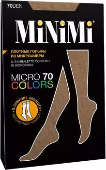 Гольфы MiNiMi Micro-Colors 70 den Caramello Карамель