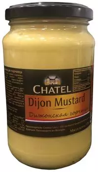 Горчица Chatel дижонская 370г - Vprok.ru Перекрёсток