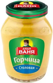Горчица Дядя Ваня Столовая 140г - Vprok.ru Перекрёсток