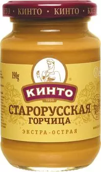 Горчица Кинто Старорусская 170мл