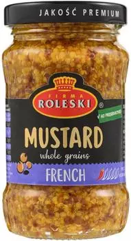 Горчица Roleski Французская 175г - Vprok.ru Перекрёсток
