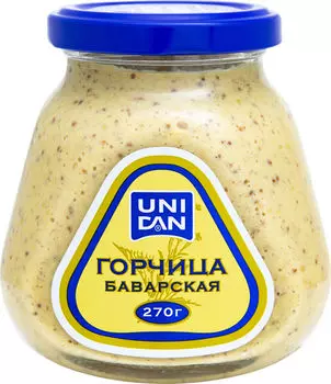 Горчица Uni Dan Баварская 270г