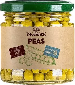 Горошек Dworek зеленый 200г
