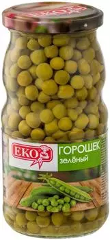 Горошек Eko зеленый 400г