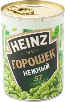 Горошек Heinz зеленый Нежный 400г