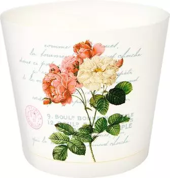 Горшок для цветов InGreen Easy Grow Сливочный Прованс 4л