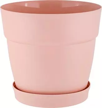 Горшок для цветов InGreen Villa de Fiori с фиксируемым поддоном английская роза 17см 2л