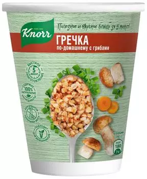 Гречка Knorr по-домашнему с грибами 50г