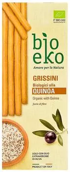 Гриссини Eko Bio с киноа 125г