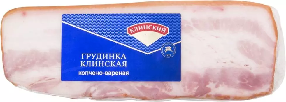Грудинка Клинский Клинская копчено-вареная 350г