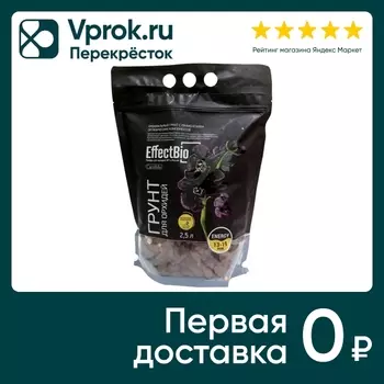 Грунт EffectBio CeraMix Energy для Орхидей 13-19мм 2.5л