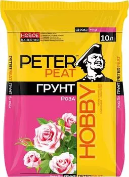 Грунт Peter Peat Хобби Роза 10л - Vprok.ru Перекрёсток