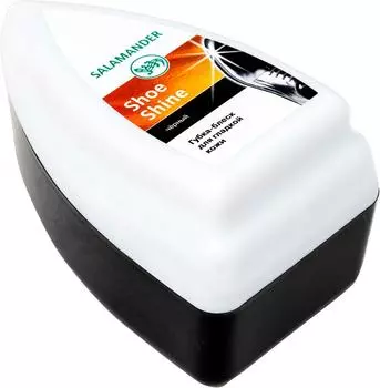 Губка-блеск Salamander Shoe Shine для изделий из гладкой кожи черная 7г