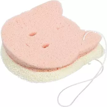 Губка для тела Банные Штучки Котенок с экстрактом тофу 9.5*9*4см