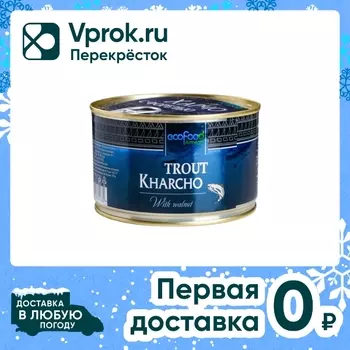 Харчо EcoFood с форелью и с грецкими орехами 400г