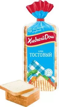 Хлеб Хлебный Дом Тостовый нарезка 500г