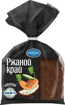 Хлеб Ржаной Край Заварной нарезка 300г. Закажите онлайн!