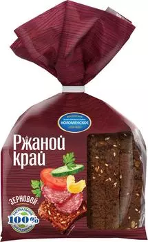 Хлеб Ржаной Край Зерновой нарезка 300г. Закажите онлайн!