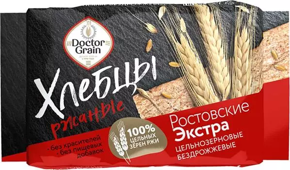 Хлебцы Doctor Grain Ростовские Экстра Ржаные 65г