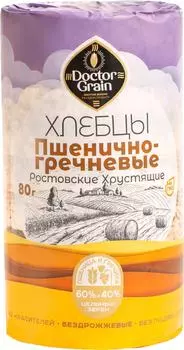 Хлебцы Doctor Grain Ростовские Пшенично-гречневые 80г