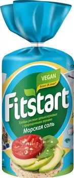 Хлебцы Fitstart Морская соль 90г - Vprok.ru Перекрёсток