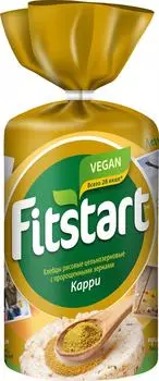 Хлебцы Fitstart рисовые Карри 90г